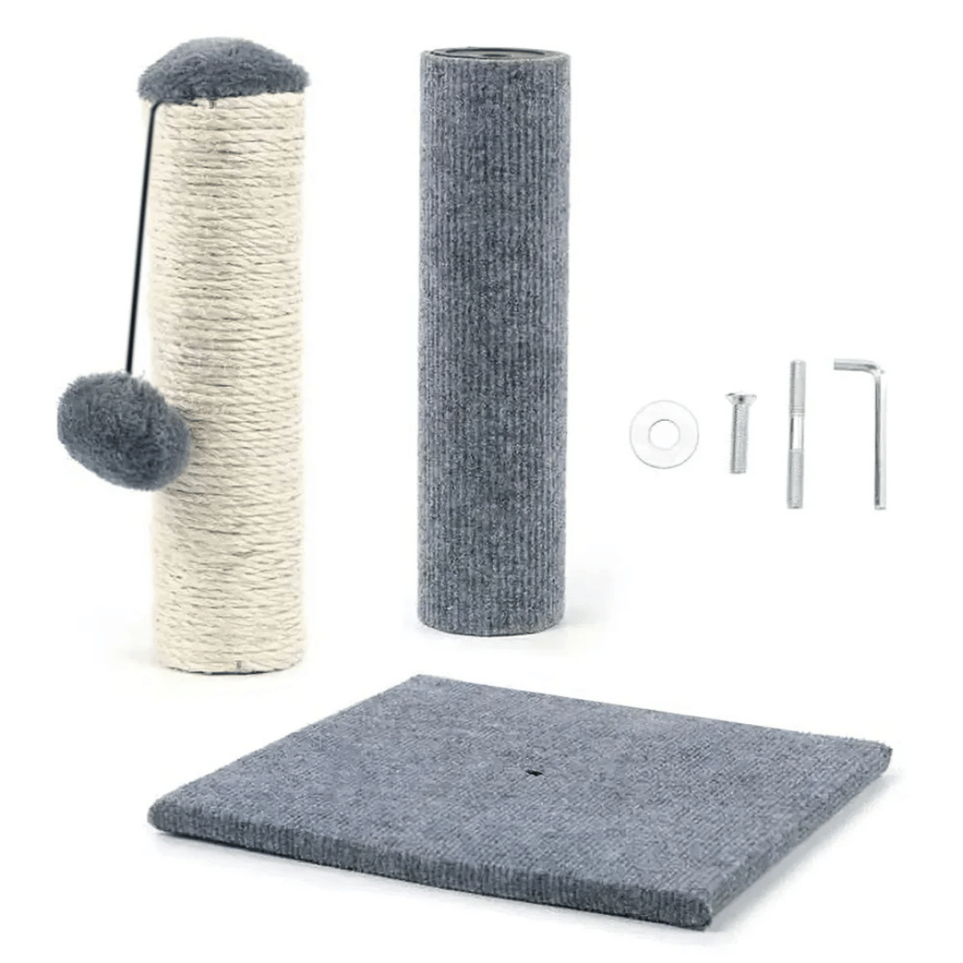 Playful Cat Scratching Post with Hanging Ball 6