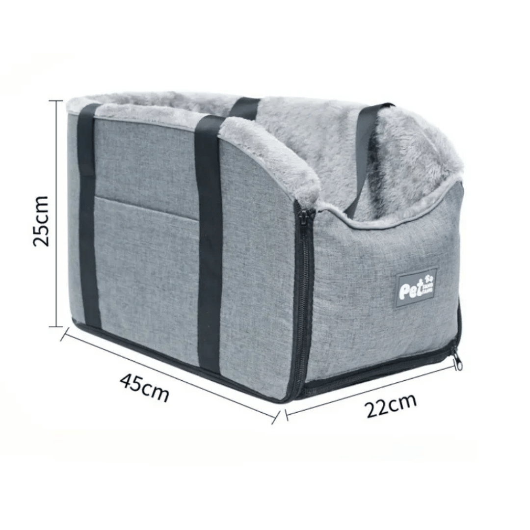 Plush Dog Car Seat Travel Bag for Small Dogs 11