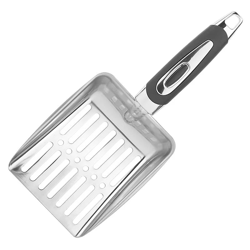 Stainless Steel Cat Litter Scoop for Easy Sifting & Sieving
