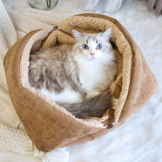 snug-foldable-cat-nest-mat-1