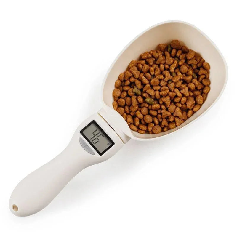 Digital Pet Food Measuring Scoop for Accurate Cat & Dog Food Portions up to 800g | LED Display 1