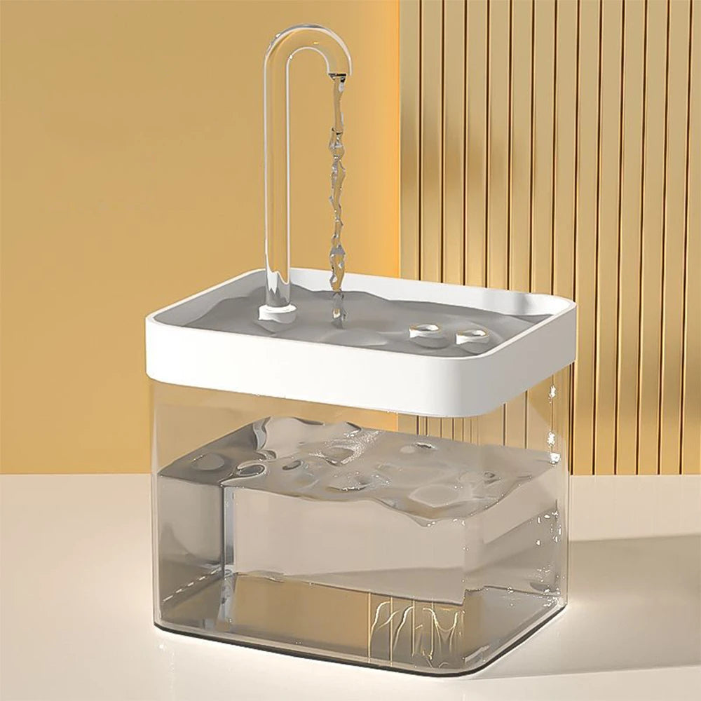1.5L Automatic Cat Water Fountain & Filter | USB Rechargeable