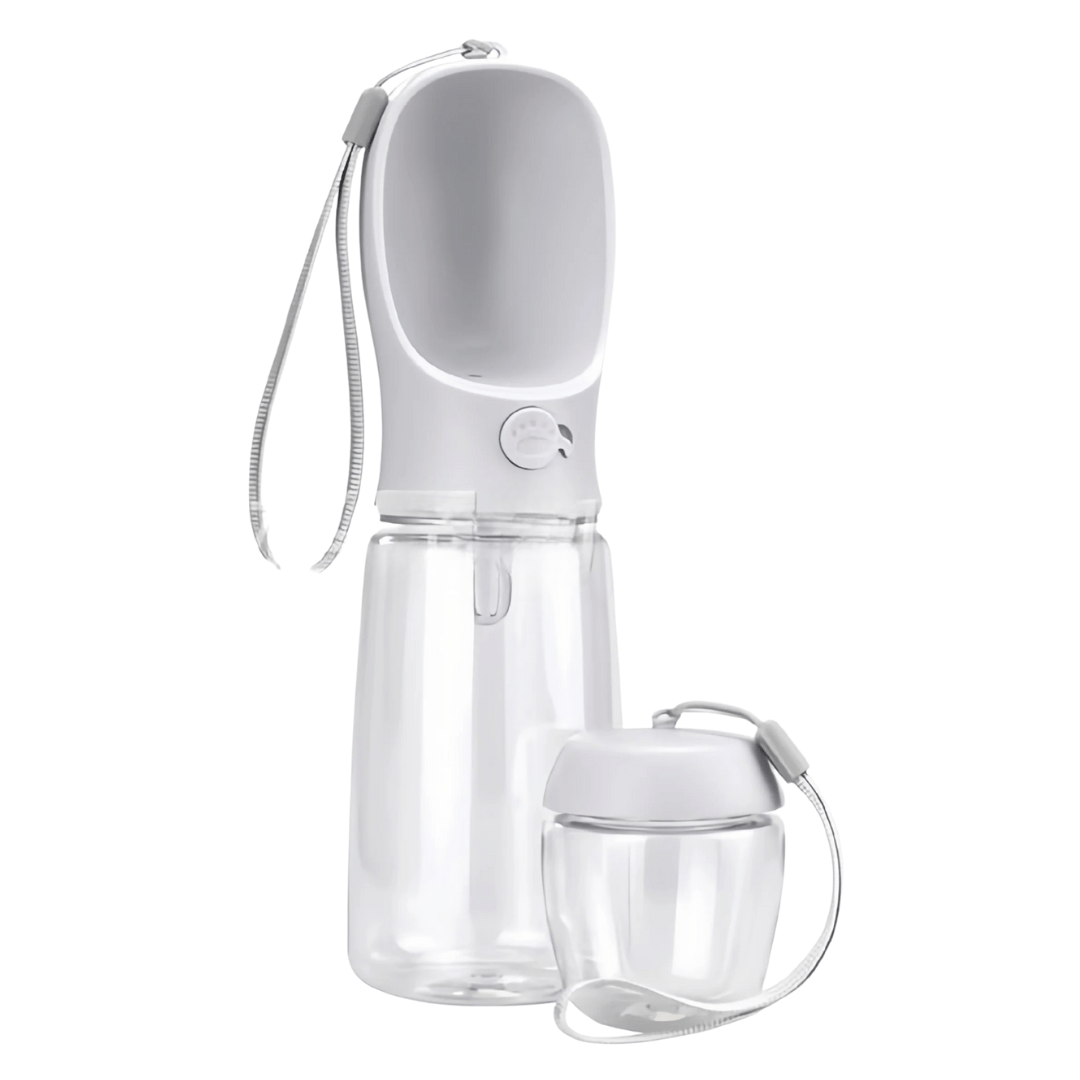 2-In-1 Portable Dog Water Bottle & Food Storage Container