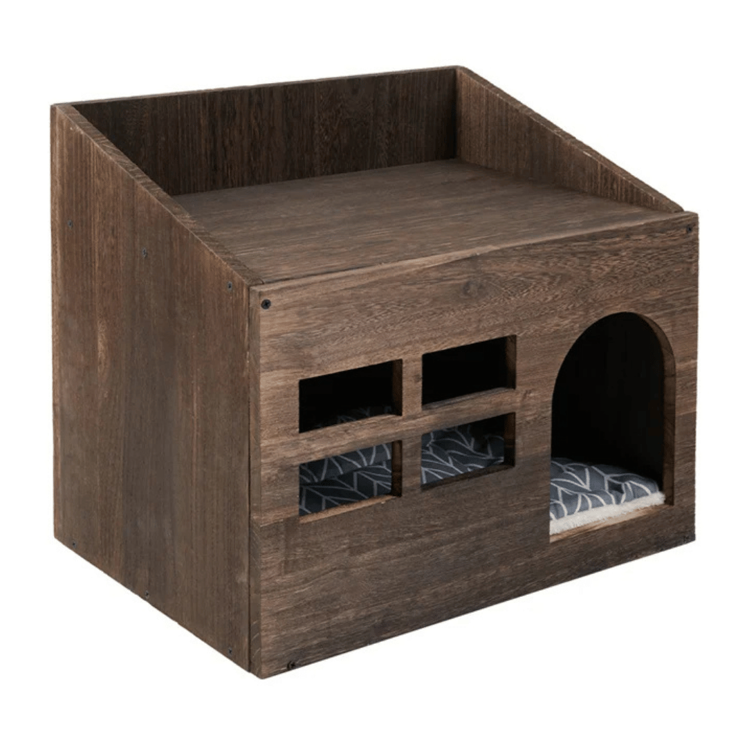 Wooden Cat Bed House Furniture 2