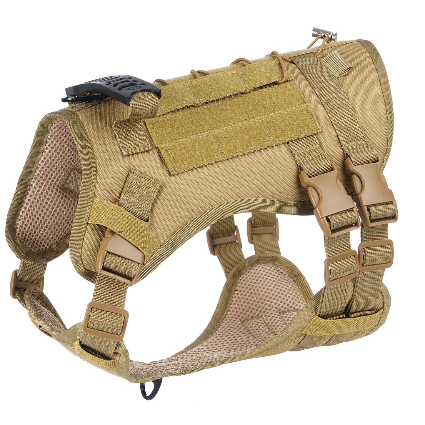 Reinforced Military-Style Dog Harness for Larger Breeds with Handle | Tactical Dog Training Vest 4