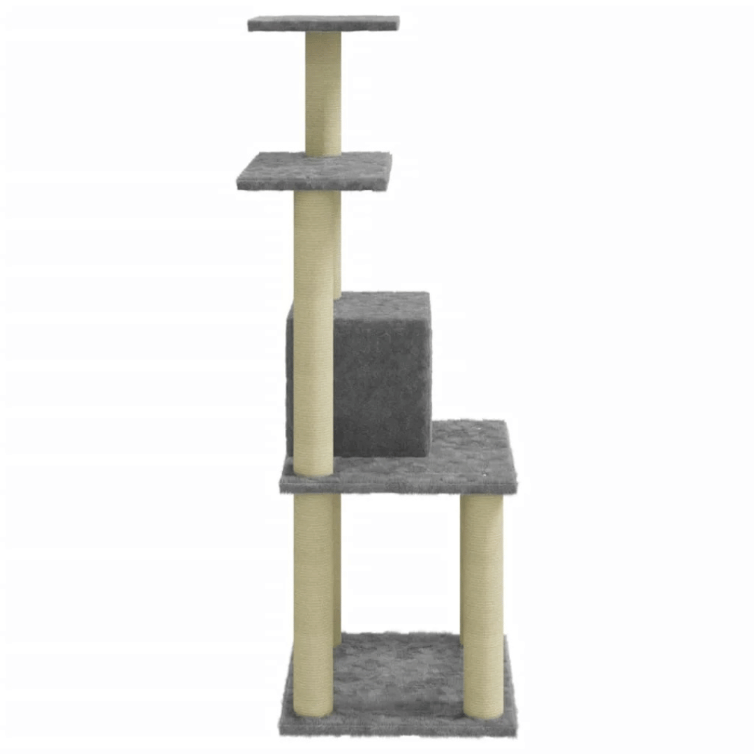 1 Metre Cat Tree Tower with Condo, Perches & Scratching Posts 4