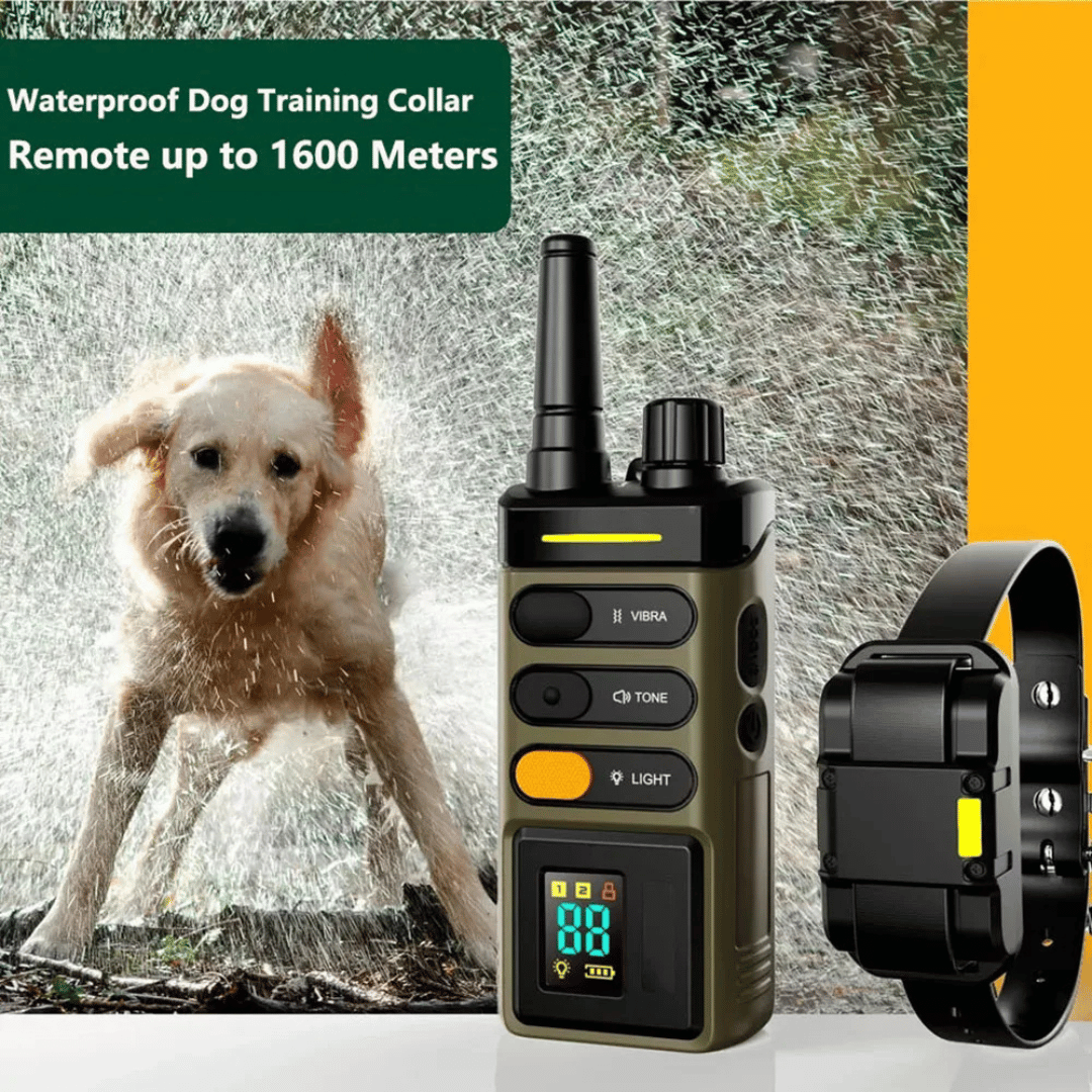1 Mile Range Remote Dog Training Collar for Big & XL Dogs 13