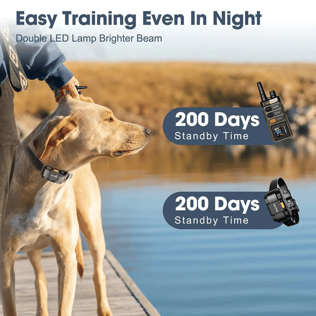 1 Mile Range Remote Dog Training Collar for Big & XL Dogs 14
