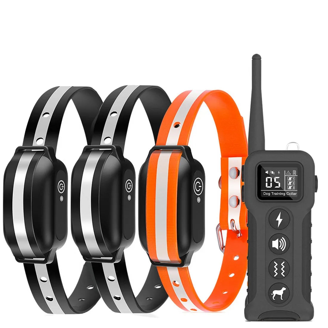 1000m Dog Training Collar with Remote Control for Up to 3 Dogs 3
