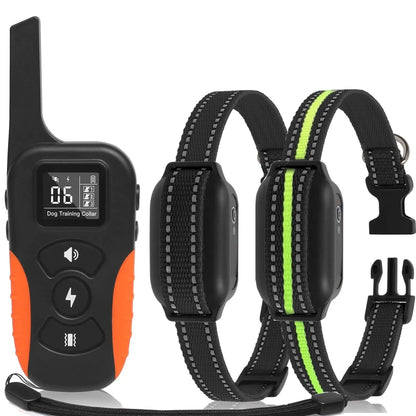 1000m Vibrate, Beep & Shock Dog Training Collar & Remote 2