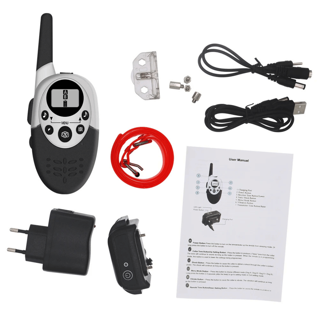 1000m Dog Training Collar & Receiver | Waterproof Anti-Bark E-Collar 7