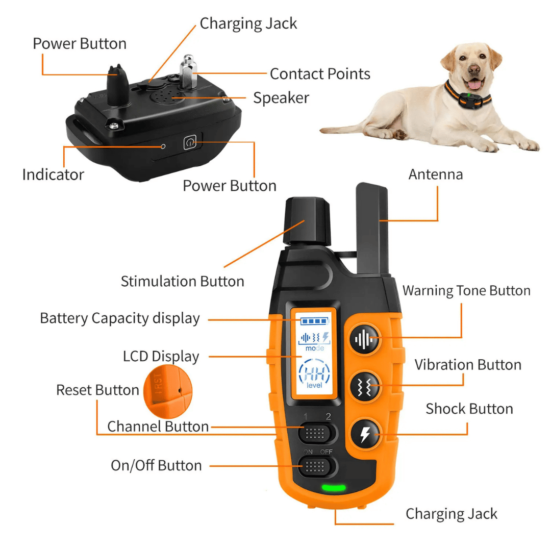 1000m Dog Training Collar & Remote Control 8