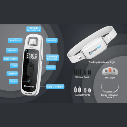 1000m Dog Training E-Collar & Remote Control with 16-Day Battery Charge 7
