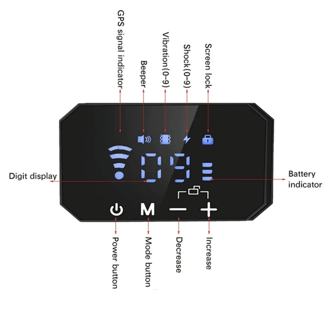 1000m GPS Wireless Dog Fence Containment System 13
