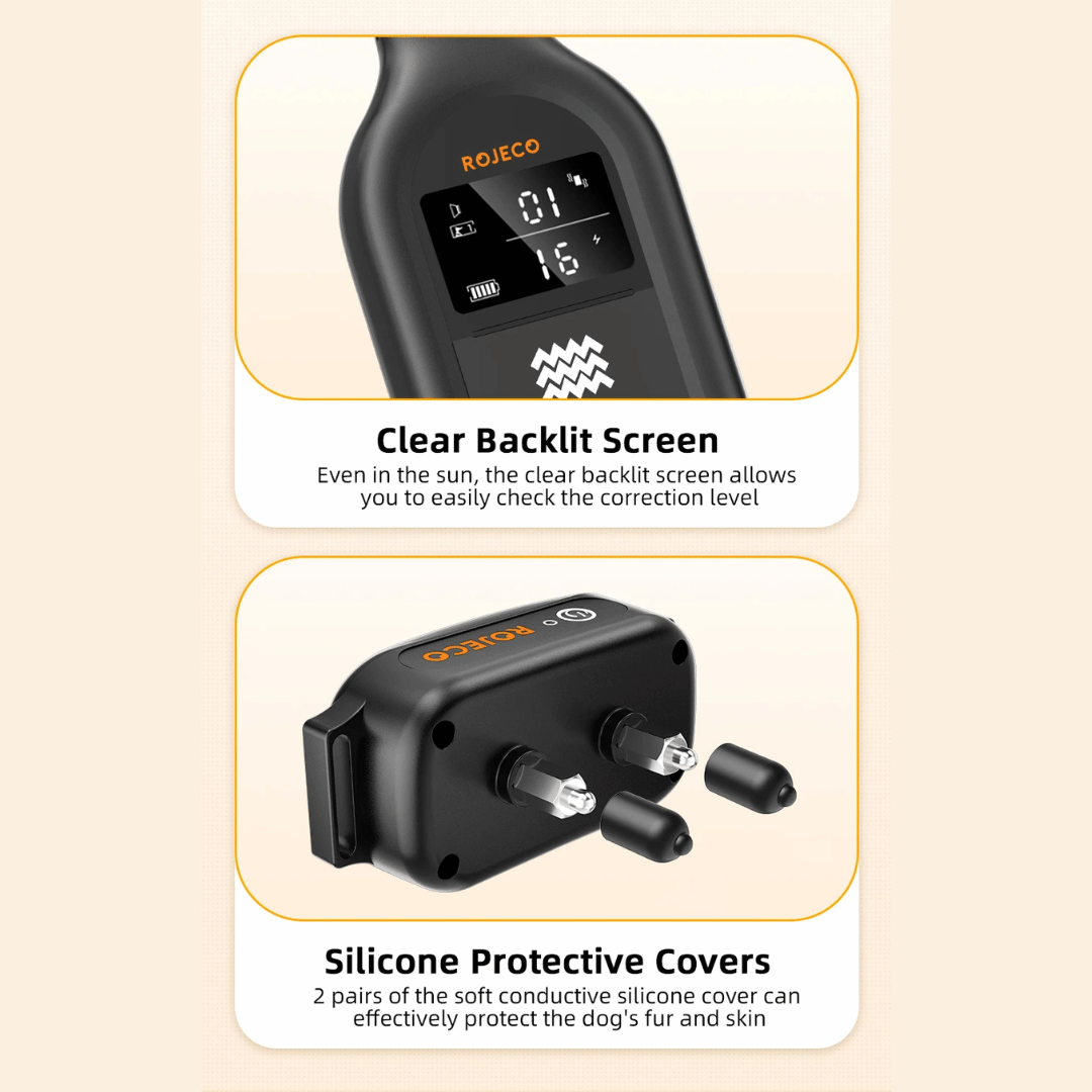 1000m Remote Dog Training Collar | Waterproof & Rechargeable E-Collar 8