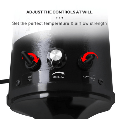 Low-Noise Dog Hairdryer with Temperature Control & Changeable Nozzles | Compact & Portable 2800W Blow Dryer for Dog Grooming 5