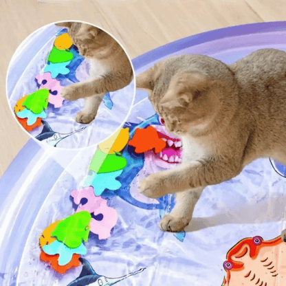 Inflatable & Fillable Sensory Pet Water Bed Cushion 2