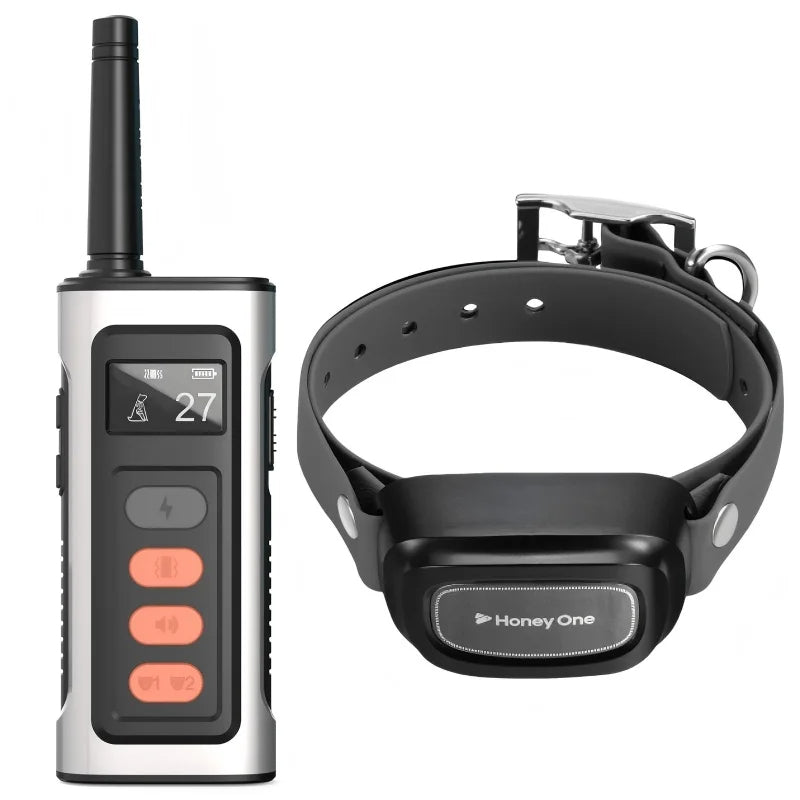 1100m Dog Training Collar with Remote | Waterproof & Rechargeable 1