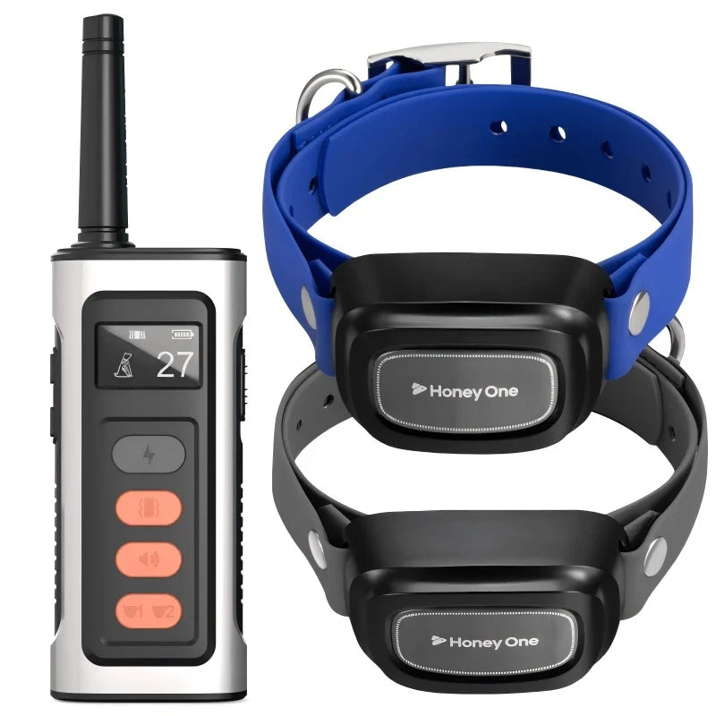 1100m Dog Training Collar with Remote | Waterproof & Rechargeable 2