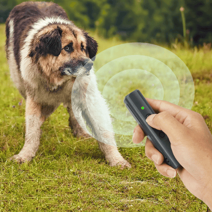 Slimline Ultrasonic Dog Bark Controller with Light & Buzzer | USB Rechargeable 6