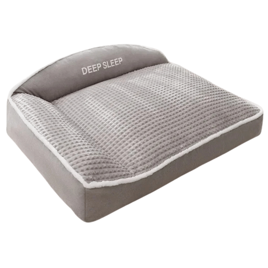 Super-Soft & Insulated Calming Dog Bed with Zipped Washable Cover 7