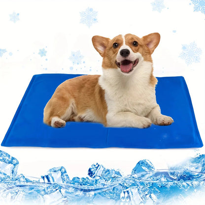 Self-Cooling Dog Cooling Mat | Moisture-Resistant & Foldable for Travel