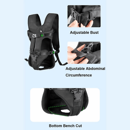 Secure & Comfy Dog Carrier Backpack | Breathable & Fully Adjustable Pet Backpack 21