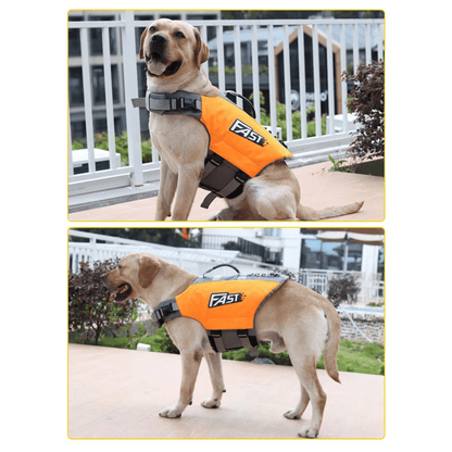 Dog Life Jacket Safety Vest for Swimming | Adjustable & Reflective Dog Swim Vest 12