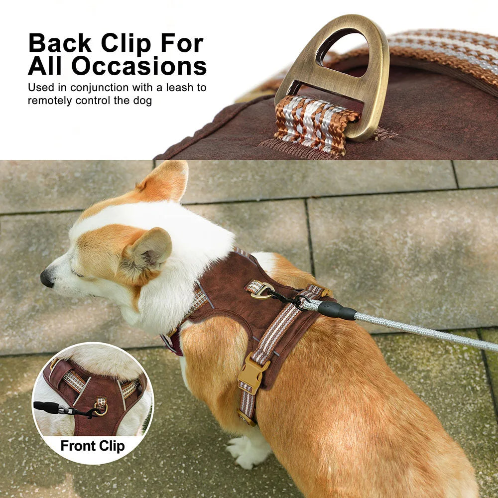 Durable & Supportive Dog Harness with Reflective Straps & Close-Control Handle 4