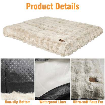 Cloud Comfort Giant & XXL Dog Bed Pillow with Ultra Soft Plush & Washable Cover