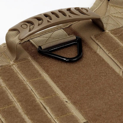 Heavy-Duty Military-Style Dog Harness with Handle for Large Dogs 15