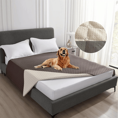 Quilted Water-Resistant Dog Furniture Protector Cover for Beds & Sofas 3