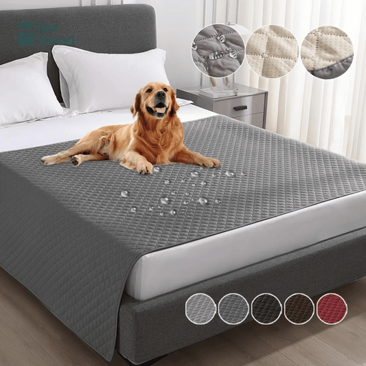 Quilted Water-Resistant Dog Furniture Protector Cover for Beds & Sofas