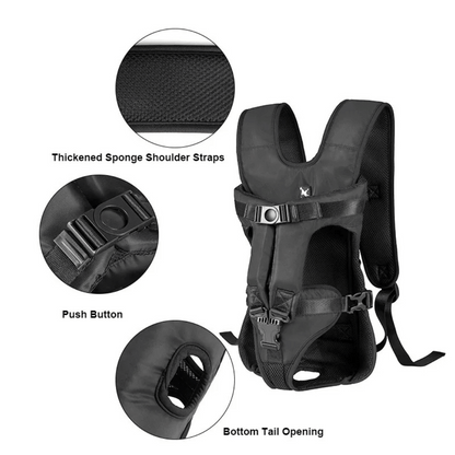 Secure & Comfy Dog Carrier Backpack | Breathable & Fully Adjustable Pet Backpack 19