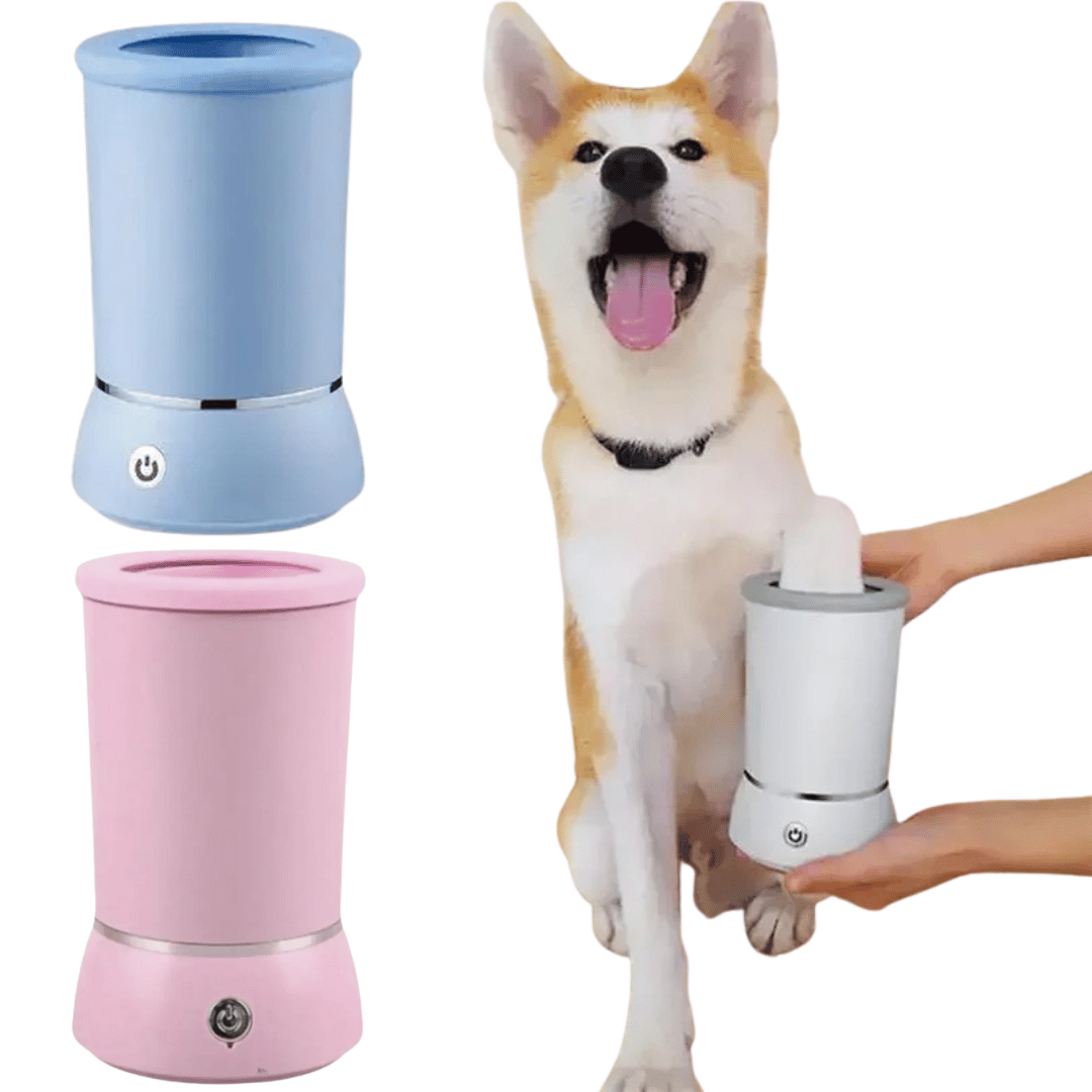 Automatic Dog Paw Cleaner Cup for Quick & Easy On-The-Go Paw Washing | Low-Noise & USB Rechargeable 2