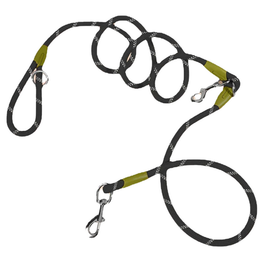 Hands-Free Dog Leash with Thick & Reflective Rope for Larger Breeds | Dog Leash for Running & Walking 1