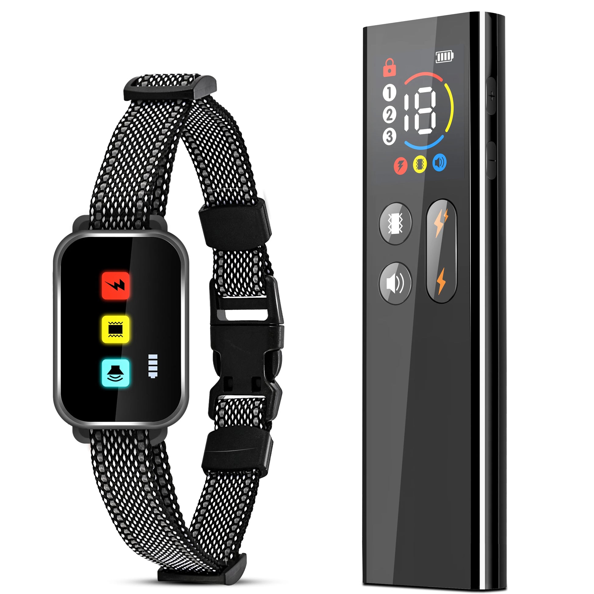 800m Dog Training Collar with Colour LCD Remote Control 1