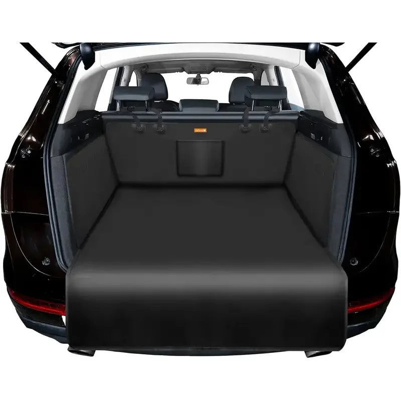 Waterproof Dog-Proof Boot Liner for Cars | Heavy Duty Dog Boot Protector with Bumper Flap | Non-Slip