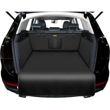 Waterproof Dog-Proof Boot Liner for Cars | Heavy Duty Dog Boot Protector with Bumper Flap | Non-Slip