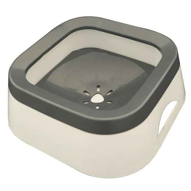 Large Anti-Splash Pet Drinking Bowl for Dogs & Cats | 1L