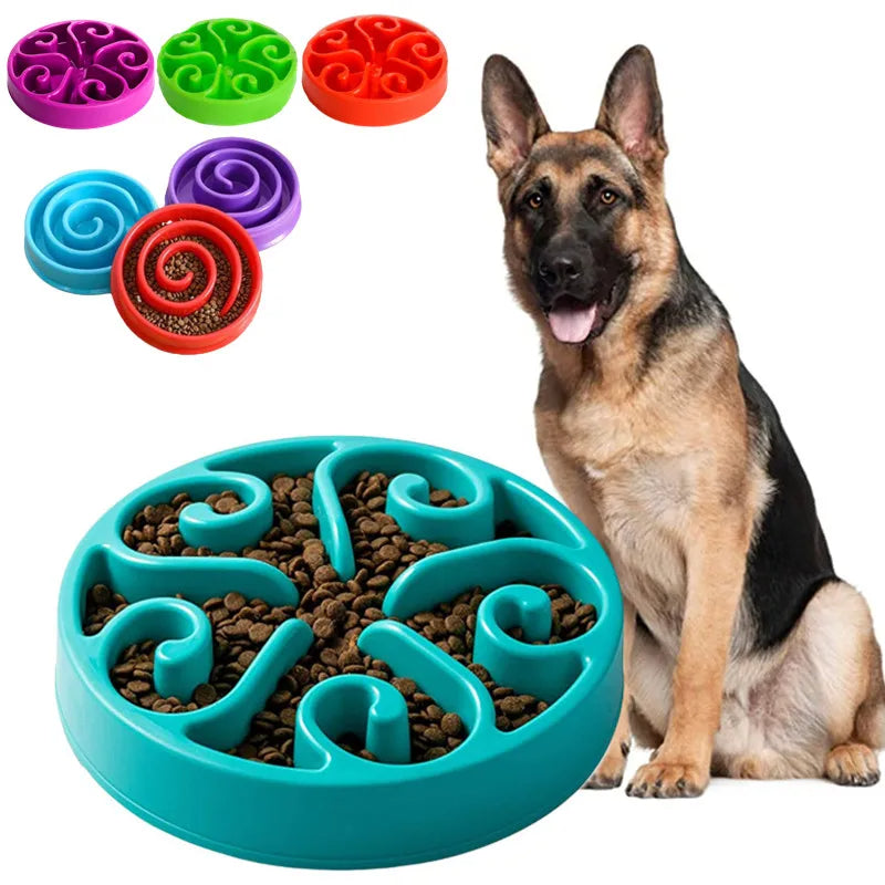 Slow Feeder Dog Bowl with Anti-Flip Base | Dog Lick Bowl for Heathy & Fun Eating