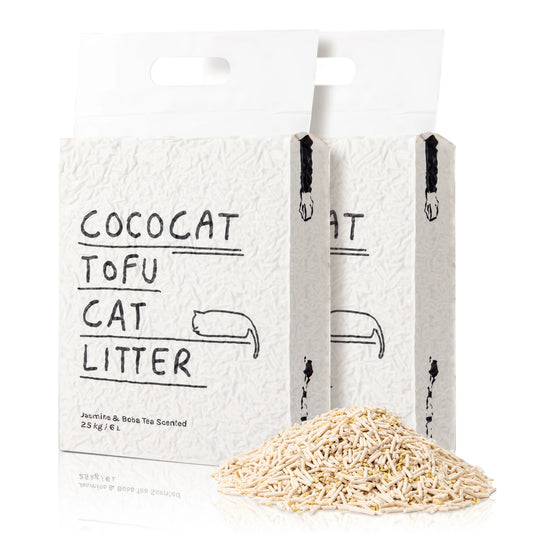 Tofu Cat Litter - Safe, Plant-Based, Flushable & Biodgradable