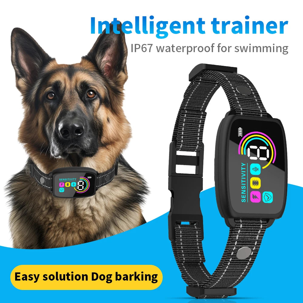 Smart Dog Training E-Collar with Anti-Bark Technology