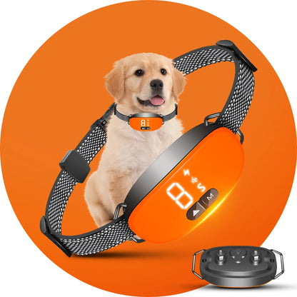 Smart Anti-Bark Dog Training Collar with Automatic Shock & No Shock Control