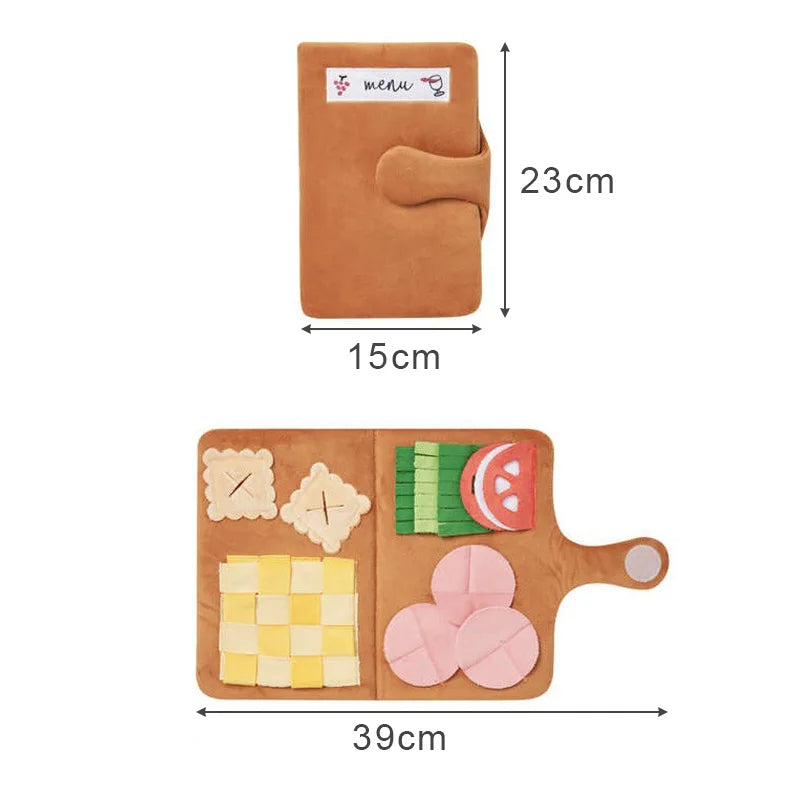 Deli-Hound Dog Snuffle Mat for Slow Feeding & Treat Dispensing