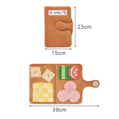 Deli-Hound Dog Snuffle Mat for Slow Feeding & Treat Dispensing