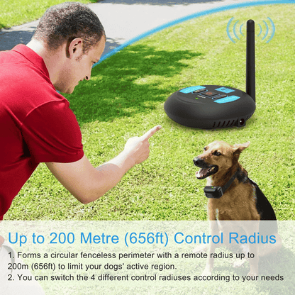 200m Wireless Dog Fence Training Collar 6