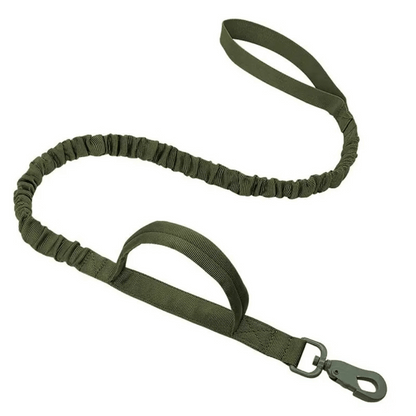 Heavy Duty Military-Style Tactical Dog Collar & Leash for Large & XL Dogs 15