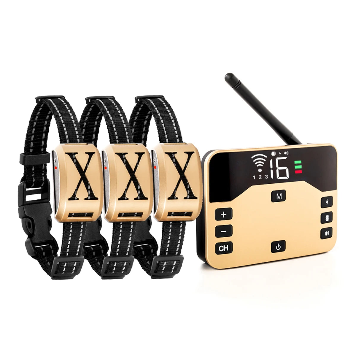 250m Wireless Dog Fence & Remote Controlled Training Collar System 6