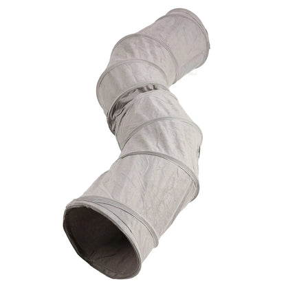 Pop-Up Cat Tunnel with Crinkle Material | Foldable & Portable Cat Play Tube